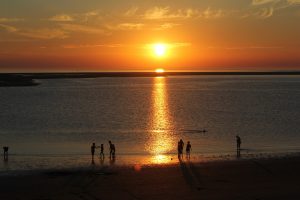 Sunset on Ventura Beach